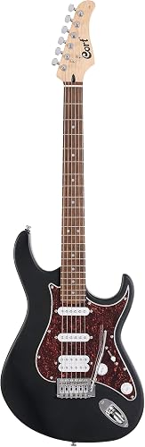 Cort 6 String Solid-Body Electric Guitar, Black