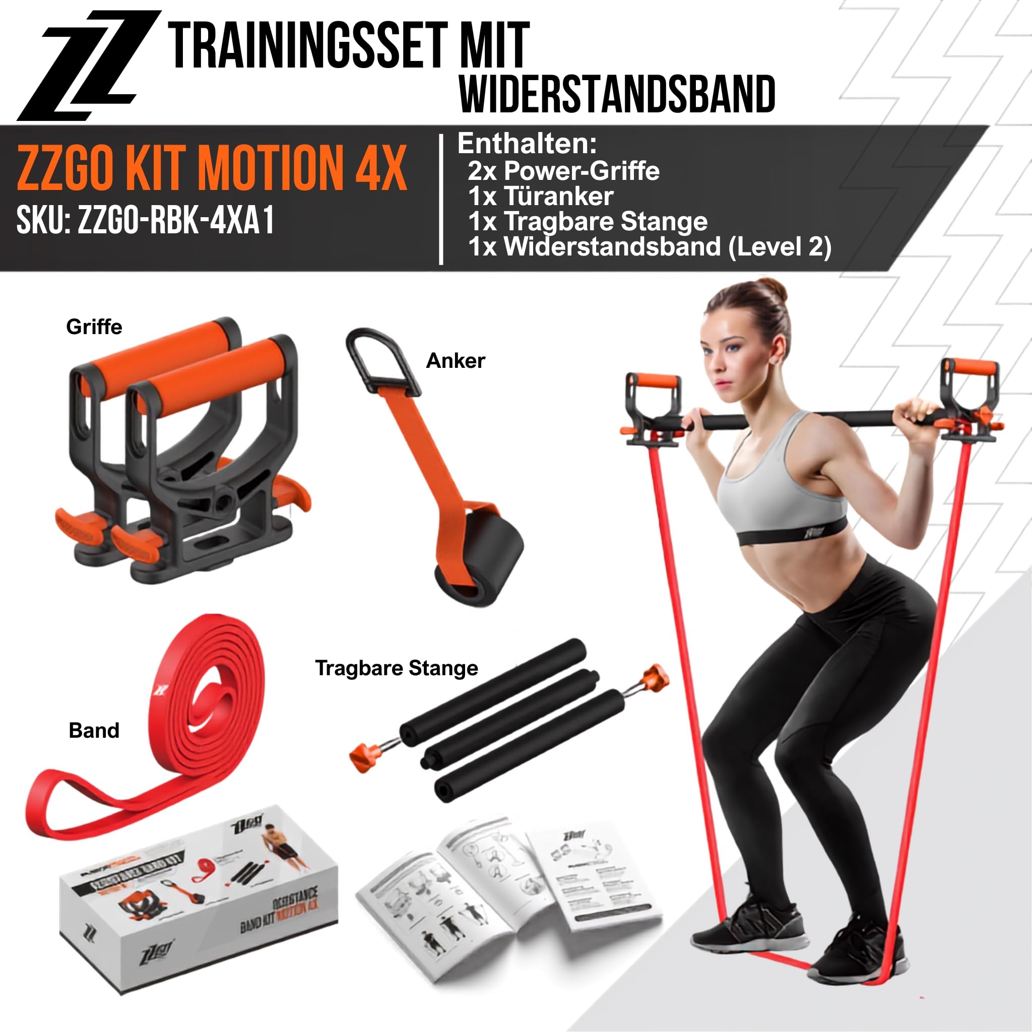 Trainingskits und Zubehör für Fitnessbänder Muskelaufbau | Training zu Hause oder im Freien | Dehnung und Kraft | Yoga, Pilates, Crossfit, Muskelaufbau, Calisthenics