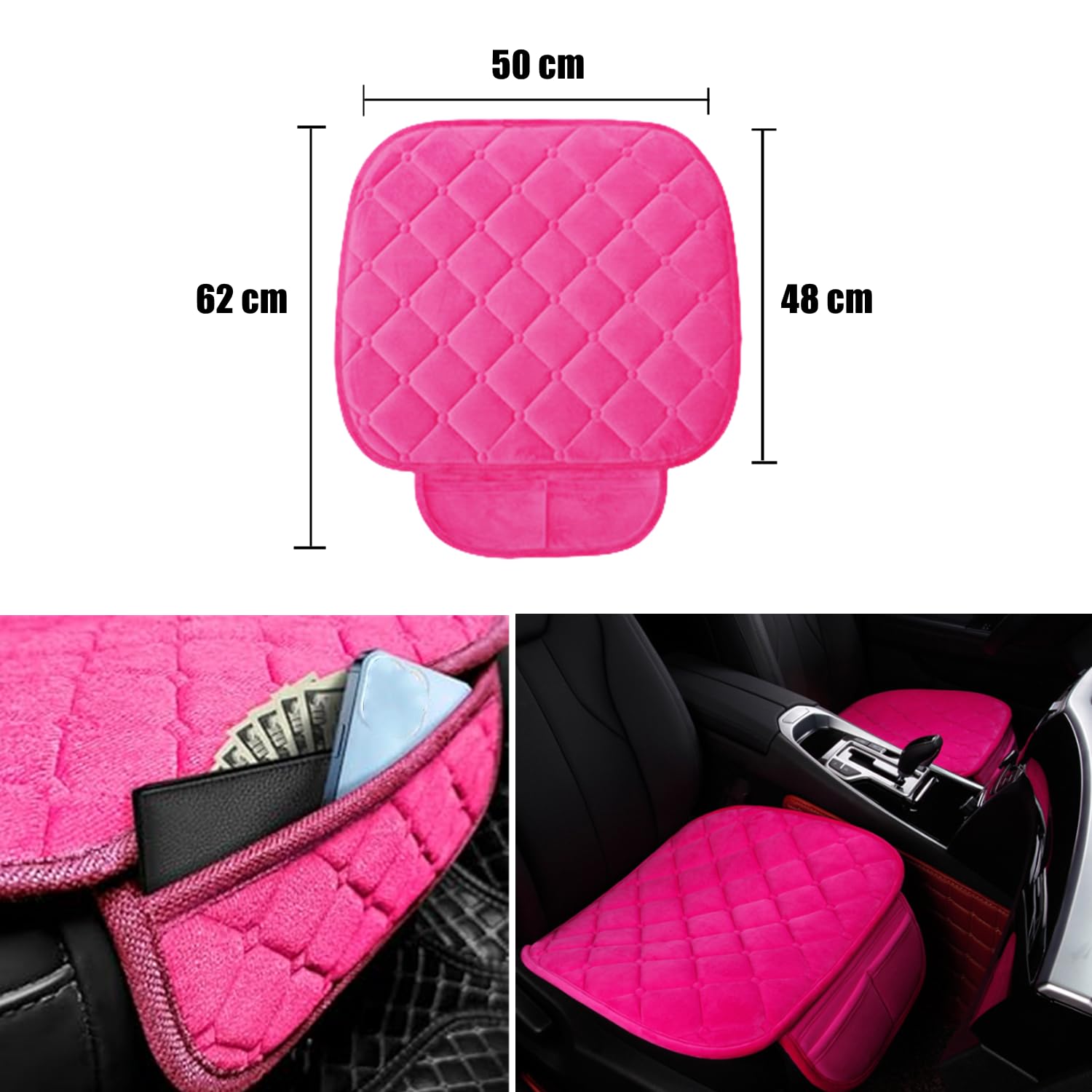 Auto Sitzauflage Autositzauflage Universal Plüsch Sitzkissen Sitzbezüge Auto für