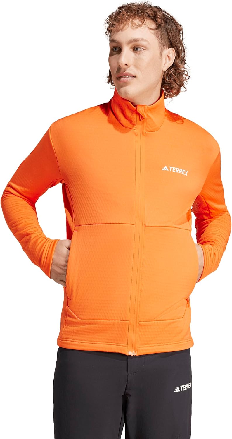 adidas Mens Terrex Multi Light Fleece Full-zip Jacket