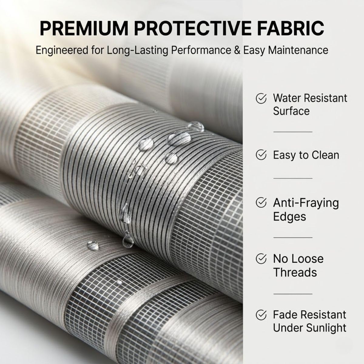 Store Double Enrouleur Jour Nuit avec Perçage et Tissu Anti Chaleur | Store Zébré pour Balcon ou Porte, Rideau Tamisant, Protection Soleil, Naturel, 33x213 cm, 41x213 cm(Blanc,W30cmxH122cm)