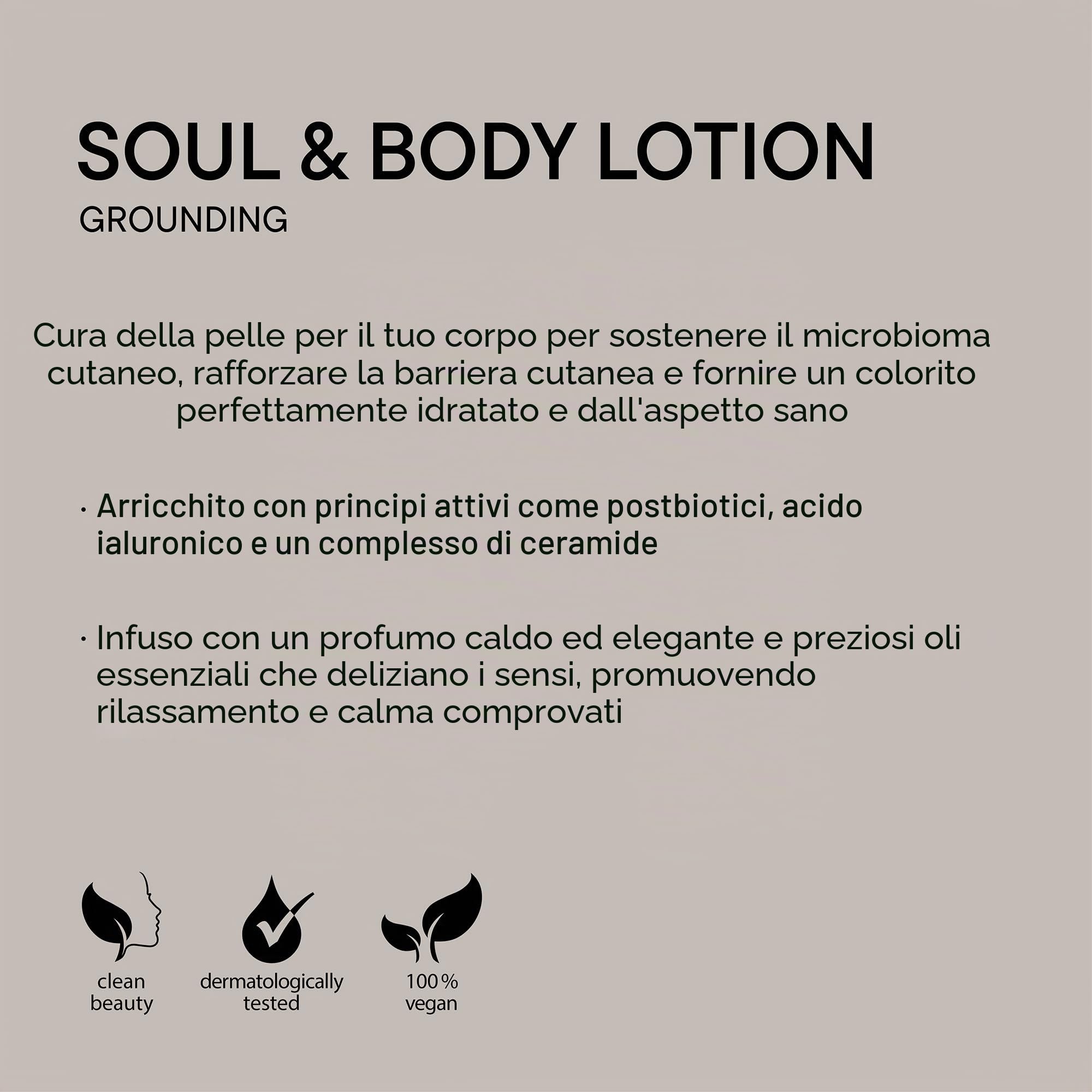 BABOR Soul & Body Lotion | Crema Corpo Idratante, Per La Pelle Secca, Con Oli Essenziali, Lozione Profumata per Aromaterapia, Cura Della Pelle Naturale, 100% Vegan | 200 ml