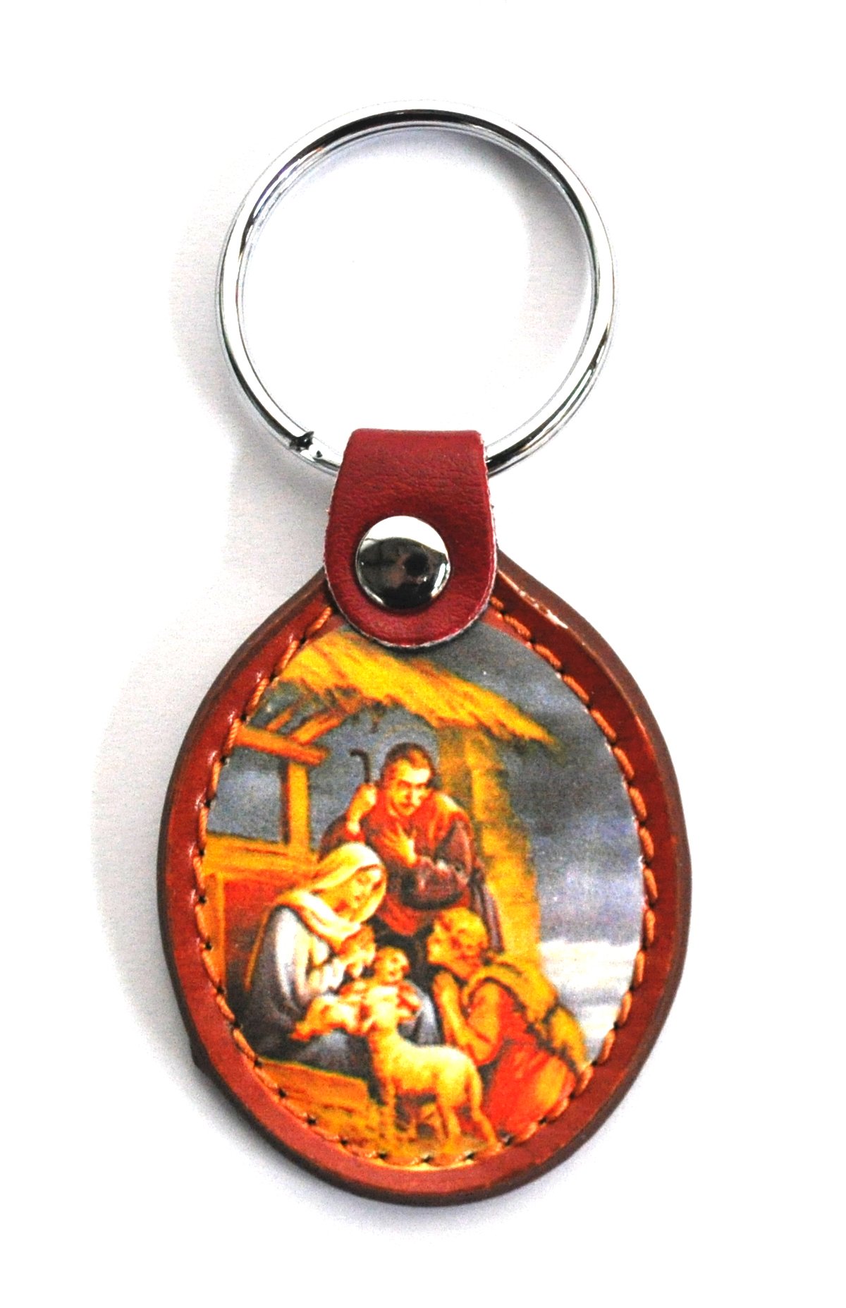 Komonee Christianity Keychain Religious Key Ring Christian Key Chain Catholic Protestant Keyring CK5