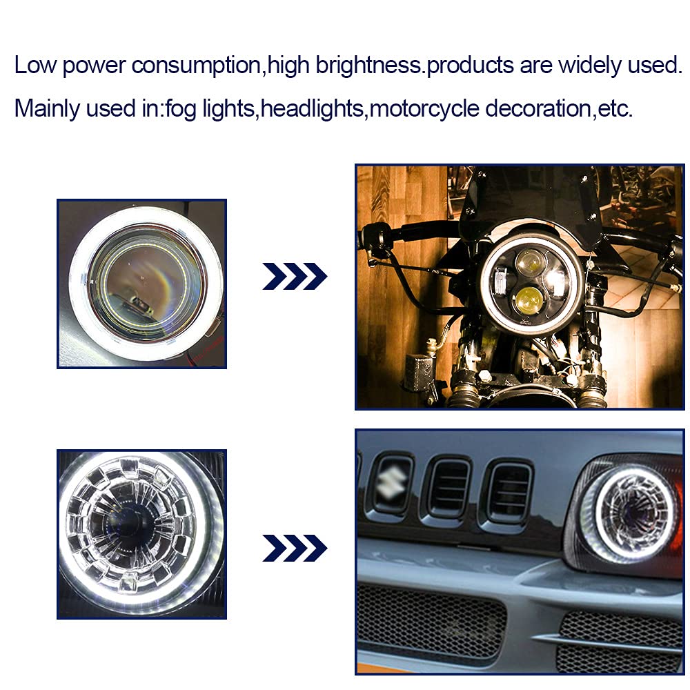 Par De Luces De Ojo De Ángel 3 Led 30w 6d Lupa | Cuotas Sin Interés