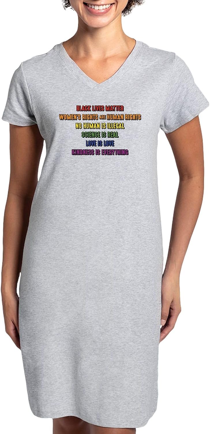 CafePress The Truth T Shirt Women's Nightshirt, Soft Long Pajama Shirt, Cotton PJs/Pyjamas