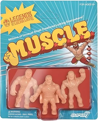 Miniatura 2 de Super7 Legends of Lucha Libre M.U.S.C.L.E. Mini-Figuras Pack B