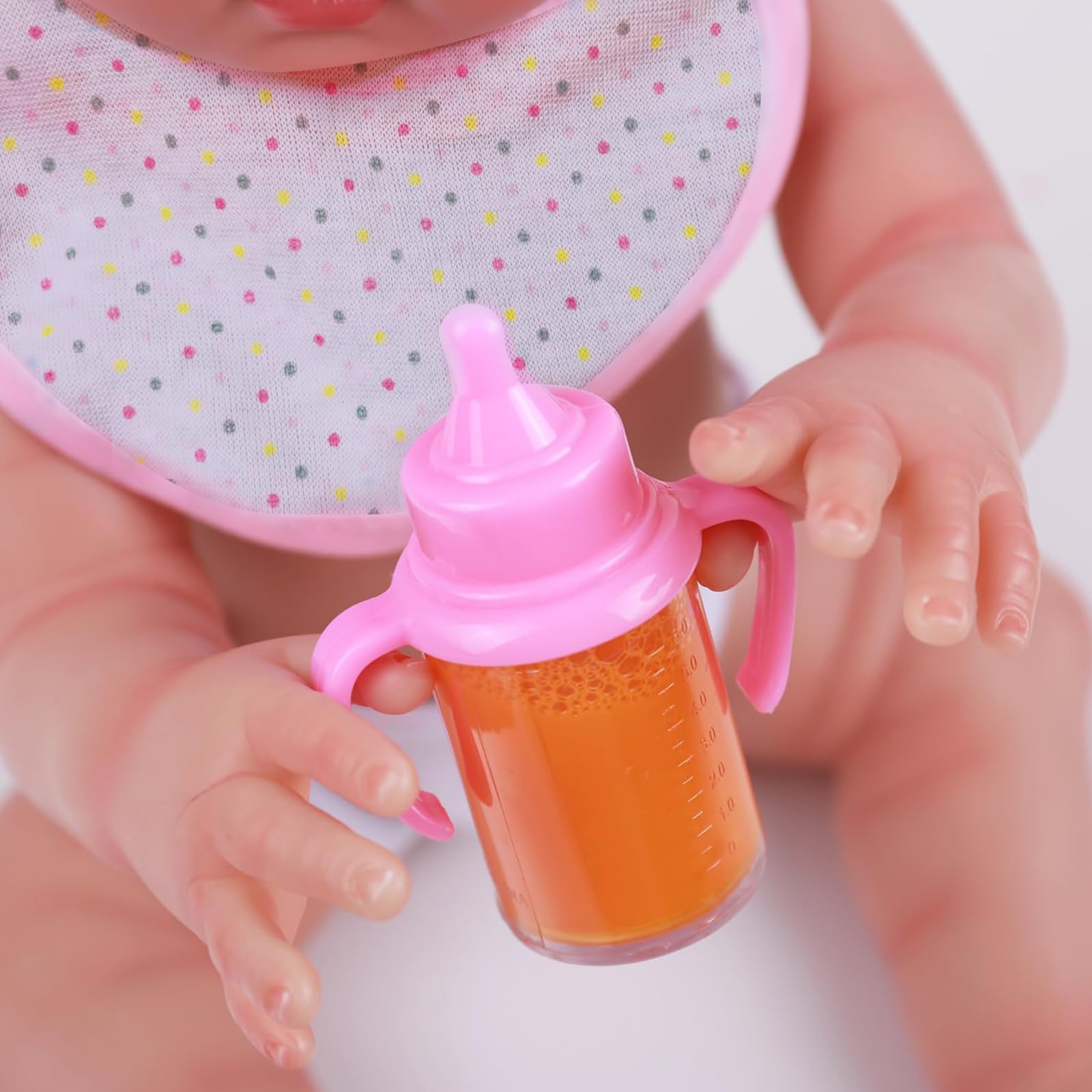 Accessoires pour poupée de bébé, accessoires pour poupée avec vêtements pour poupée, tétine pour poupée, sac à couches pour poupée, cadeau pour fille