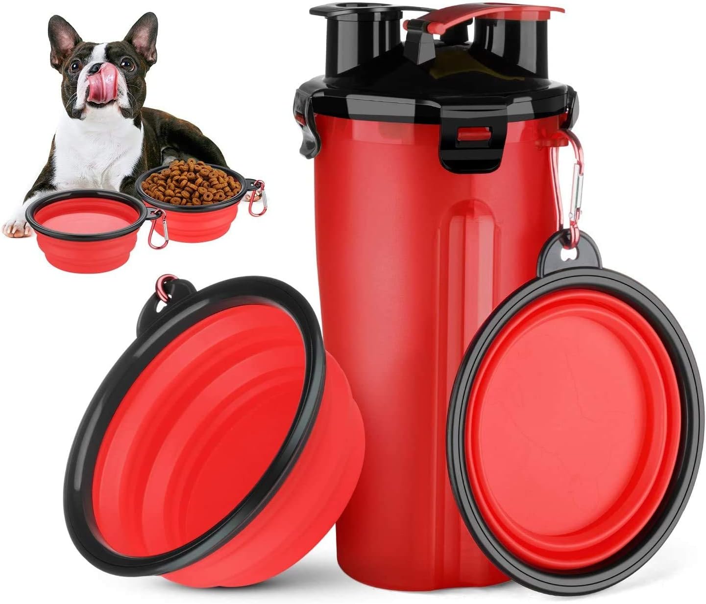 Pet Supplies Dog Water Bottle Dog Bowls for Traveling, Vikano Pet