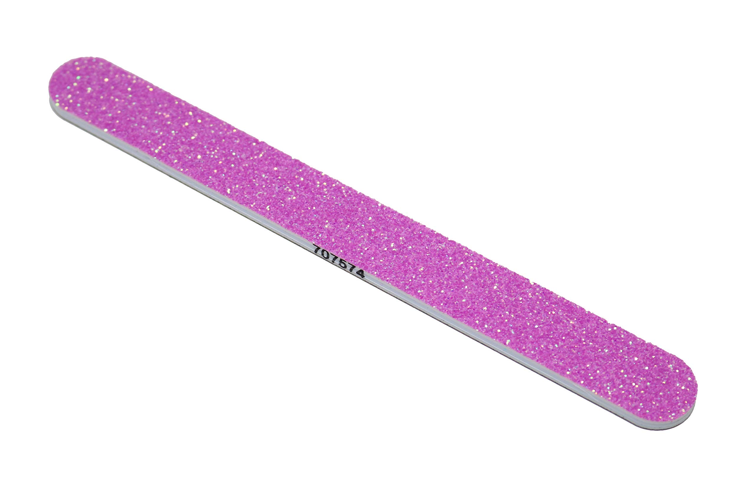 Tropical Shine Nail File Medium 180/Fine 240 Grit Emery Boards Fingernail Files 1 Pc.