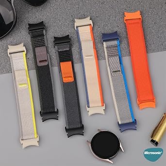 Microsonic Samsung ile Uyumlu Akıllı Saat Kordonları