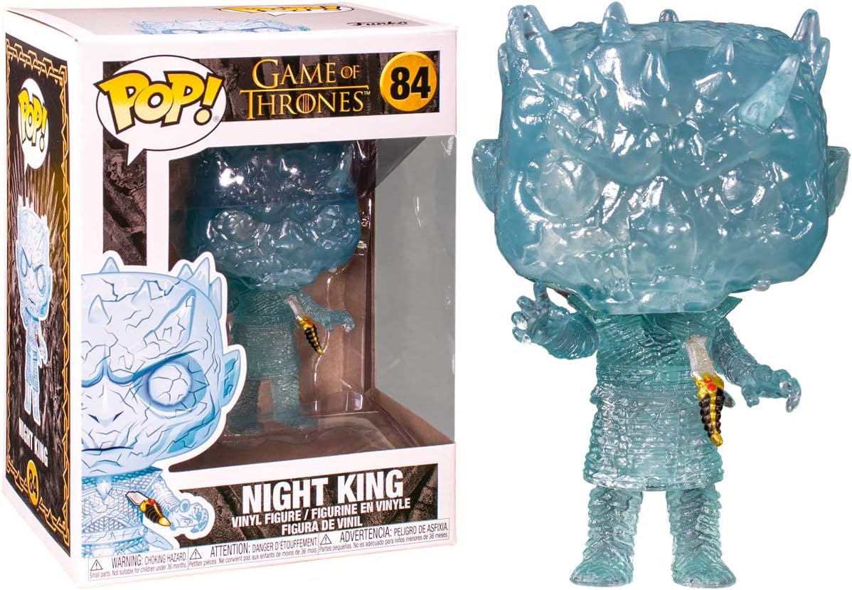 POP! TV: Game Of Thrones-Crystal Night King With Dagger In Chest - Collectable Vinyl Figure - Gift Idea - Official Merchandise - Toys for Kids & Adults - TV Fans - Model Figure for Collectors