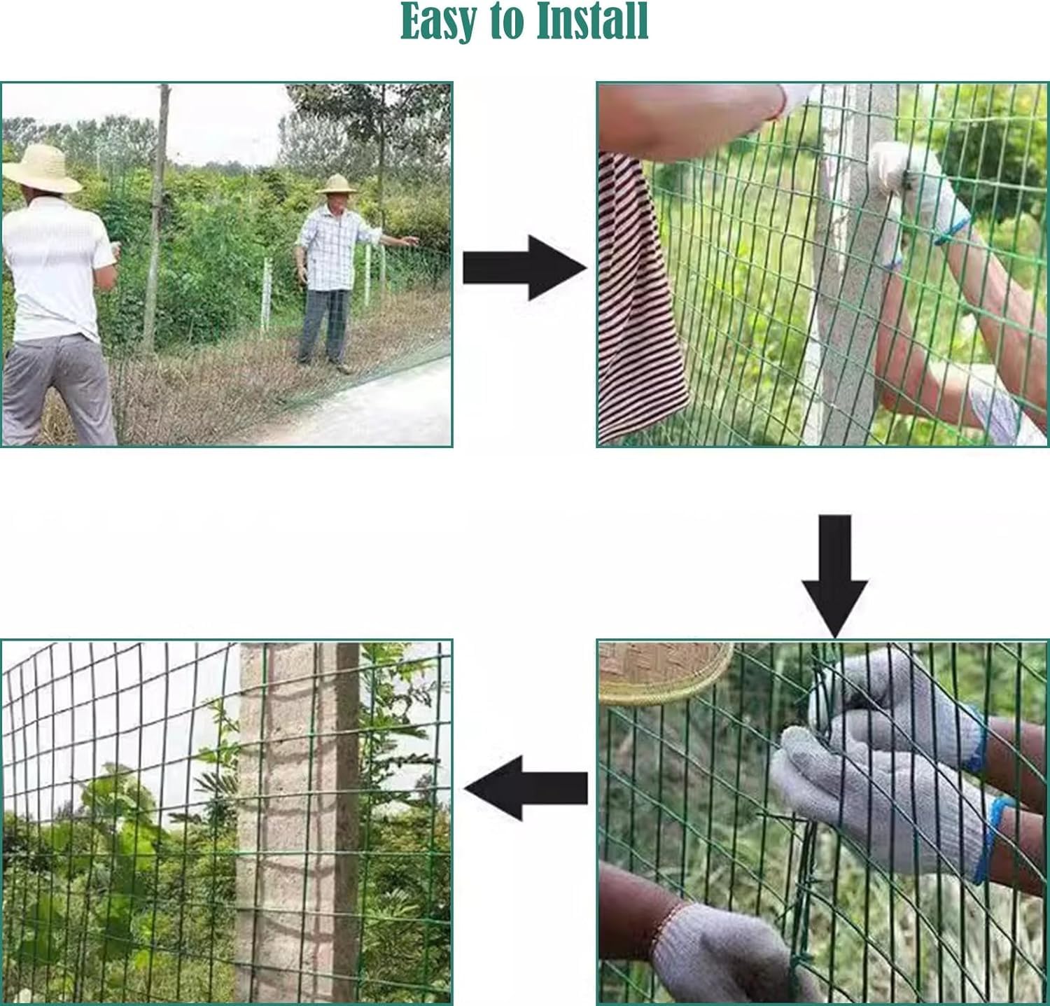 1 x 18 m - Rotolo di rete metallica resistente per recinzione di pollo, recinzione da giardino e recinti di animali domestici, ideale per gabbie per conigli, roditori piccoli, 1,8 mm