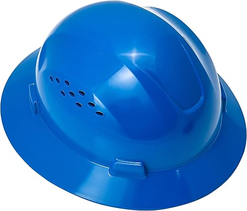 Miniatura 5 de Noa Store Casco duro de ala completa con carcasa de polietileno de alta densidad y casco de seguridad de suspensión de tracción rápida  Ala corta