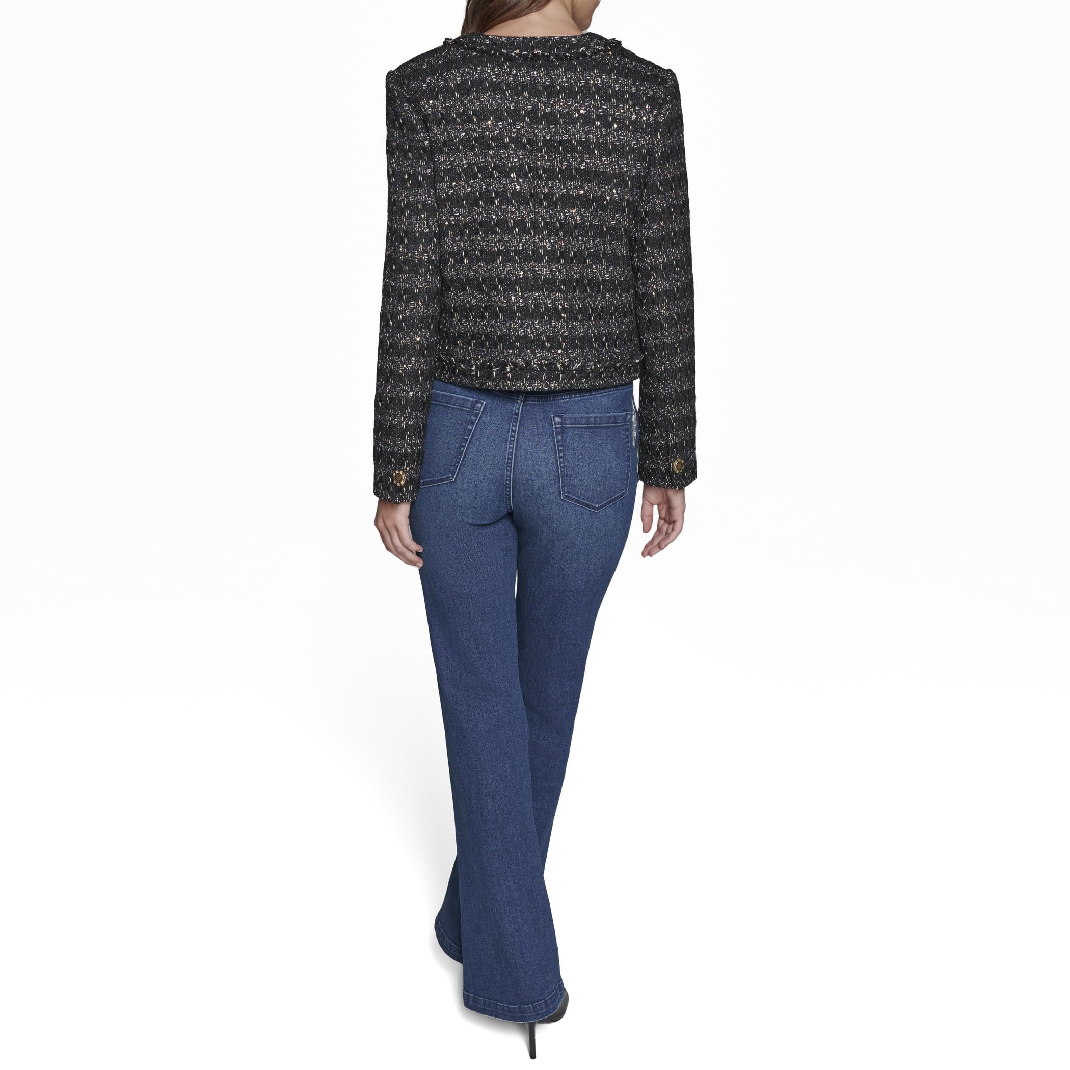 KARL LAGERFELD womens Structured Suiting Jacket