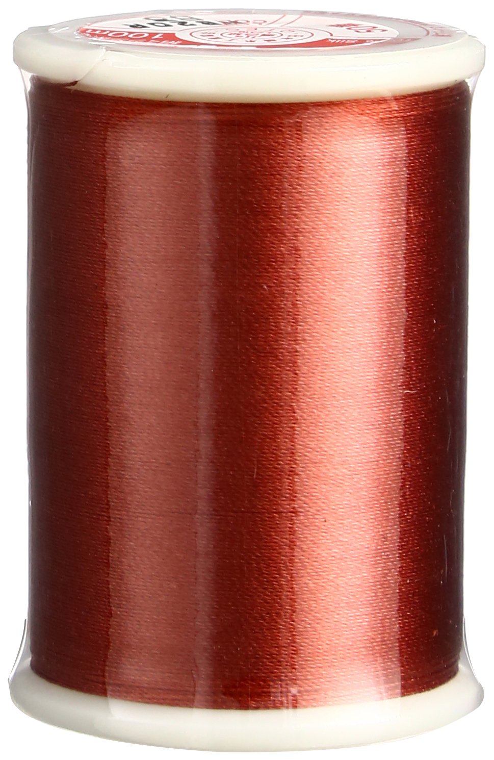Superior Threads Tire Silk #50 3-Ply 50-Weight High Sheen Silk Embroidery Quilting Sewing Thread - 109 Yard Spool (#063 Burnt Orange)