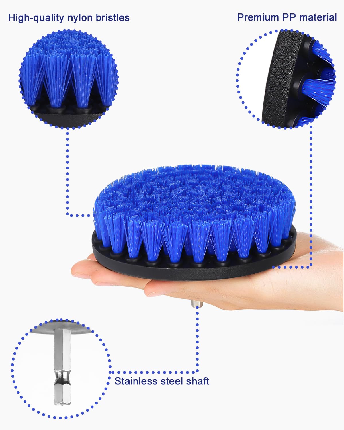 1pc elektrische boorborstels voor het reinigen van... – Vicedeal 1pc elektrische boorborstels voor het reinigen van... – Vicedeal