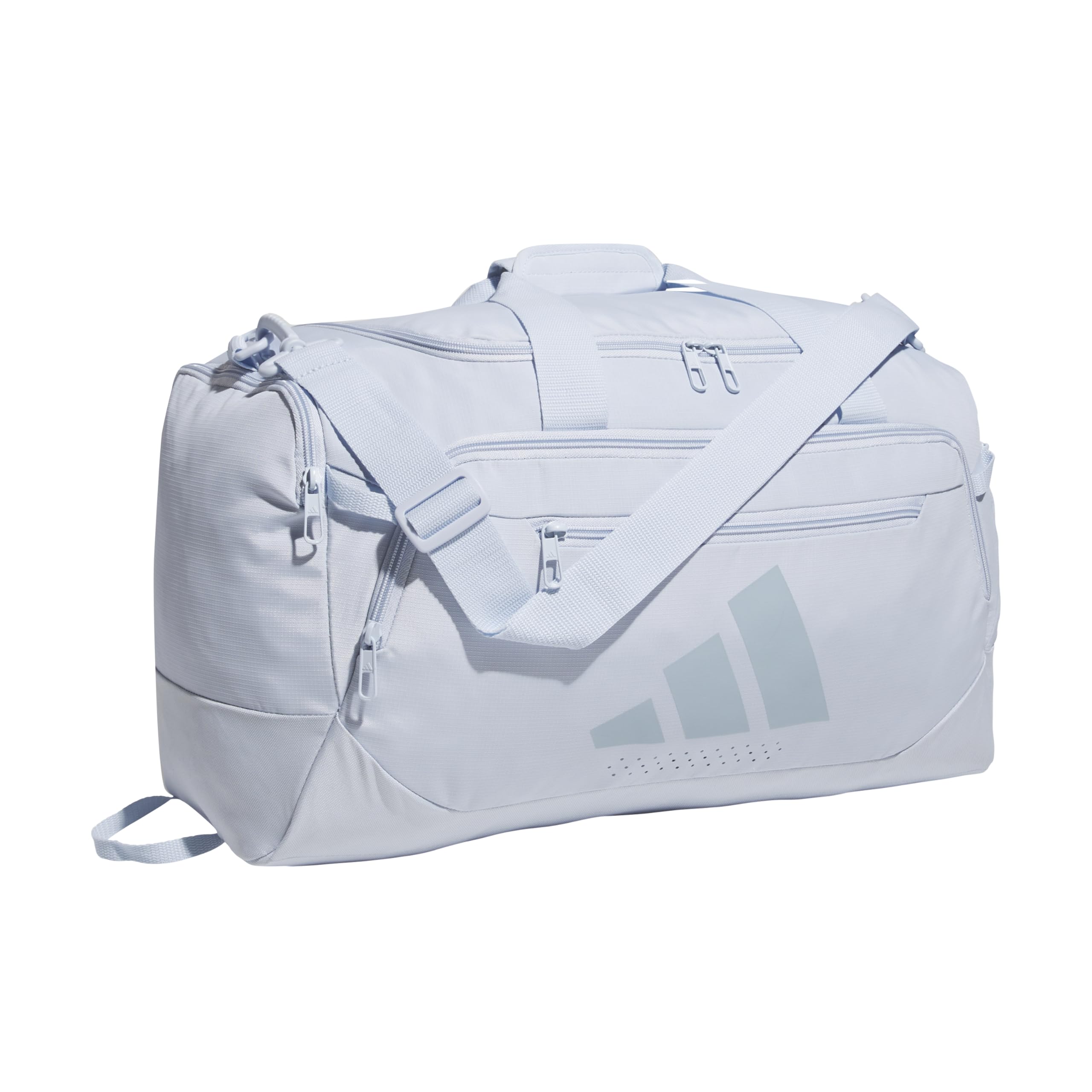 adidas Defender Duffel Bag, Crystal Sky Blue/Wonder Blue, OSFA