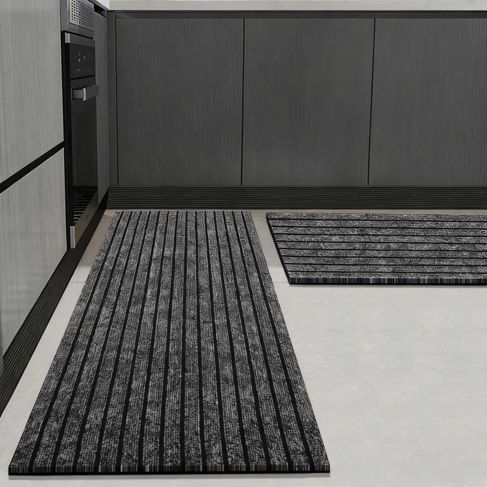 Tapis de cuisine à poils courts grand format pour terrasse et balcon
