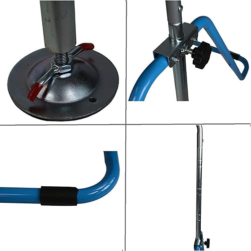 Miniatura 8 de Barra de gimnasia para niños, barra de kip horizontal para entrenamiento junior, altura ajustable, para niños, gimnasio en la selva, barras de mono,