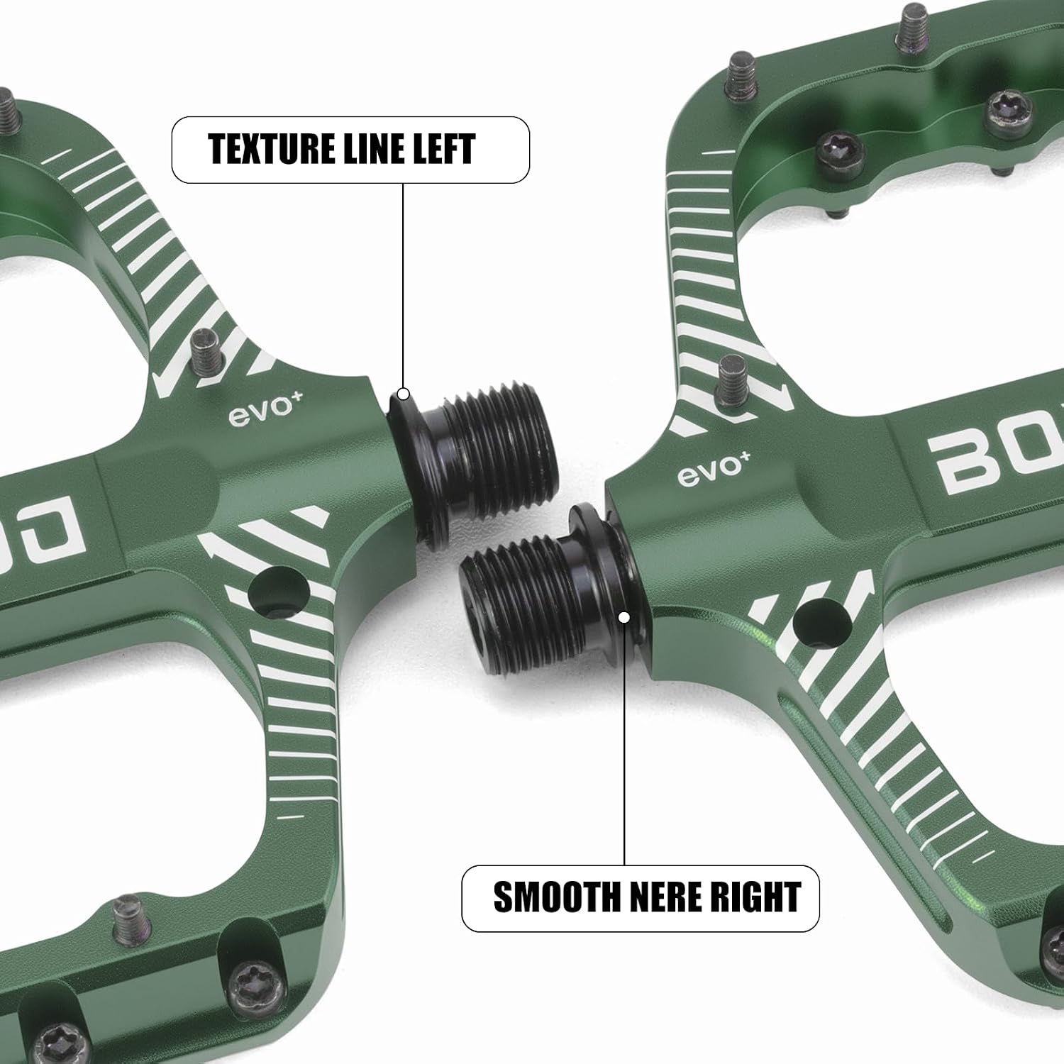 Bike Pedals Mountain Bike Adult, Light MTB Flat Pedals Grippy w 12pcs Non-slip Studs, aluminum alloy Composite Platform Pedals,Suitable for women, children, road bikes, bmx,mtb and leisure bikes