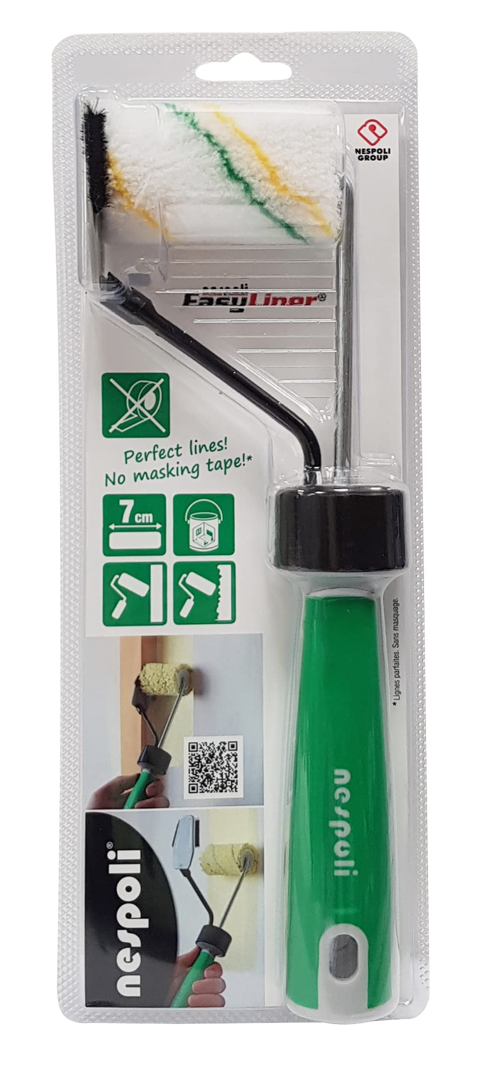 Nespoli EasyLiner rullotto 7 cm - per pitture murali