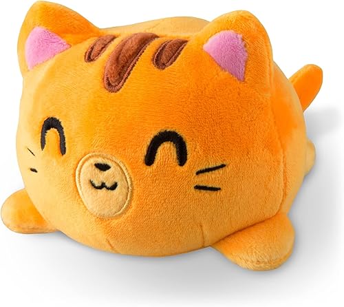 Miniatura 43 de TeeTurtle - Peluche reversible original de gato, gato sirena, bonitos animales de peluche sensoriales que muestran tu estado de ánimo Mercat azul +