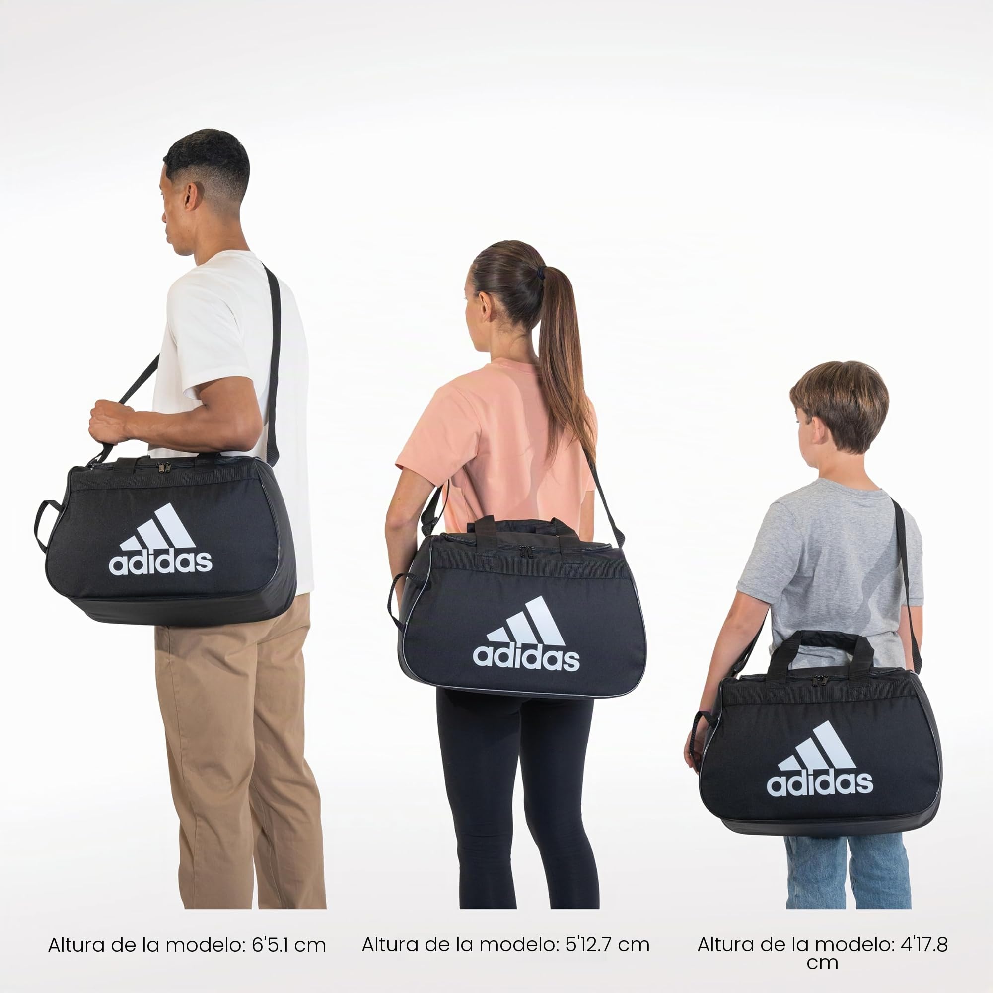 adidas Power Gym - Bolsa Deportiva y Ligera para Deportes, Diablo, Rosa Intenso/Negro/1.0, Talla única, Power Gym - Bolsa Deportiva y Ligera para Deportes, Diablo