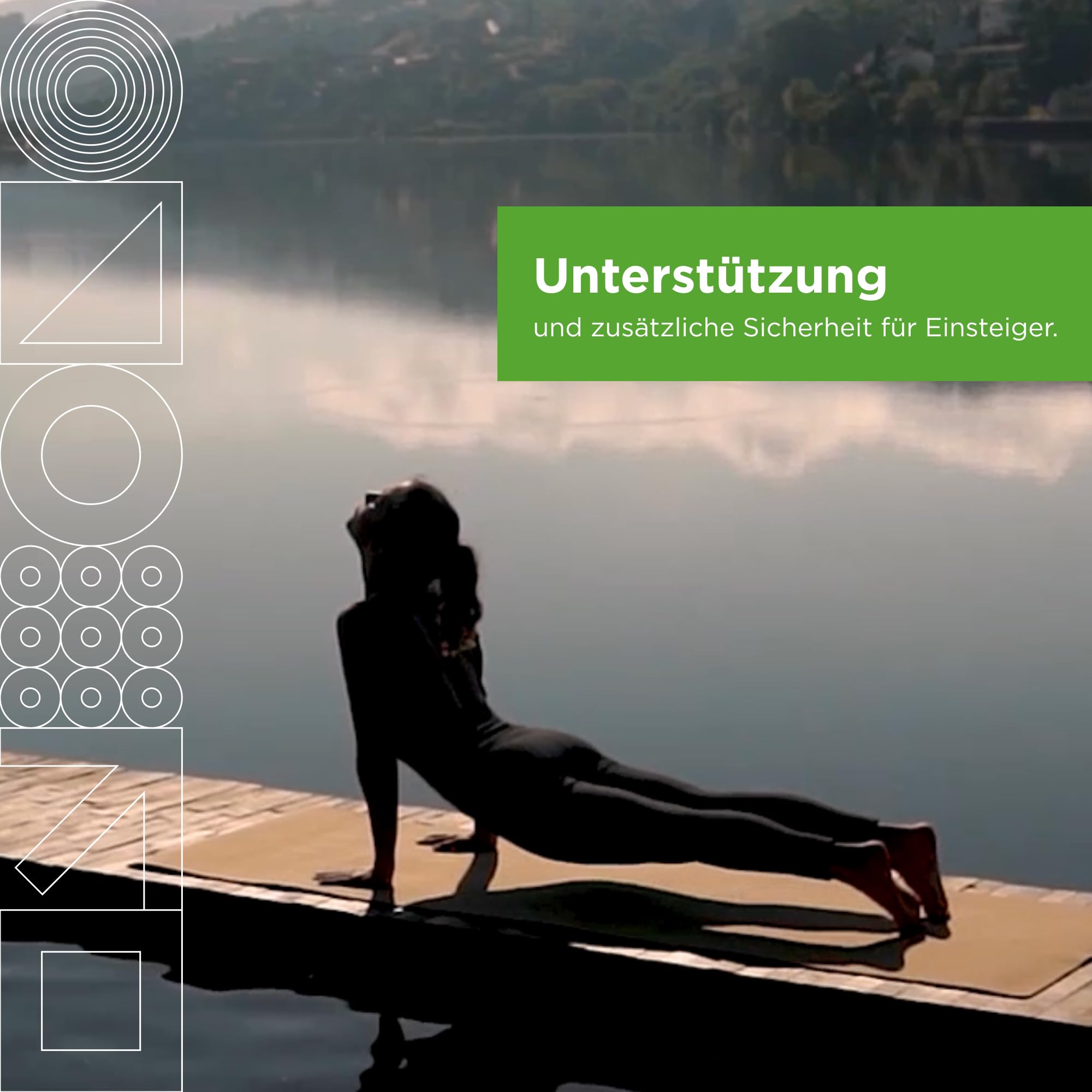 Go4Cork Yoga Anti-Rutsch Essential Kork-Yogamatte – 195 x 65 x 0,4 cm | Große & umweltfreundliche Yogamatte | Leichte & kompakte Fitnessmatte für Zuhause, Pilates & Stretching | Natur/Schwarz | Große Umweltfreundliche Fitnessmatte | Leicht & Kompakt | Yog