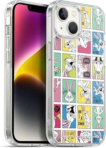 Miniatura 33 de Head Case Designs Funda de gel suave con licencia oficial de Looney Tunes Retro Bugs Bunny compatible con Apple iPhone 11 Pro Max Retro,Blanco y
