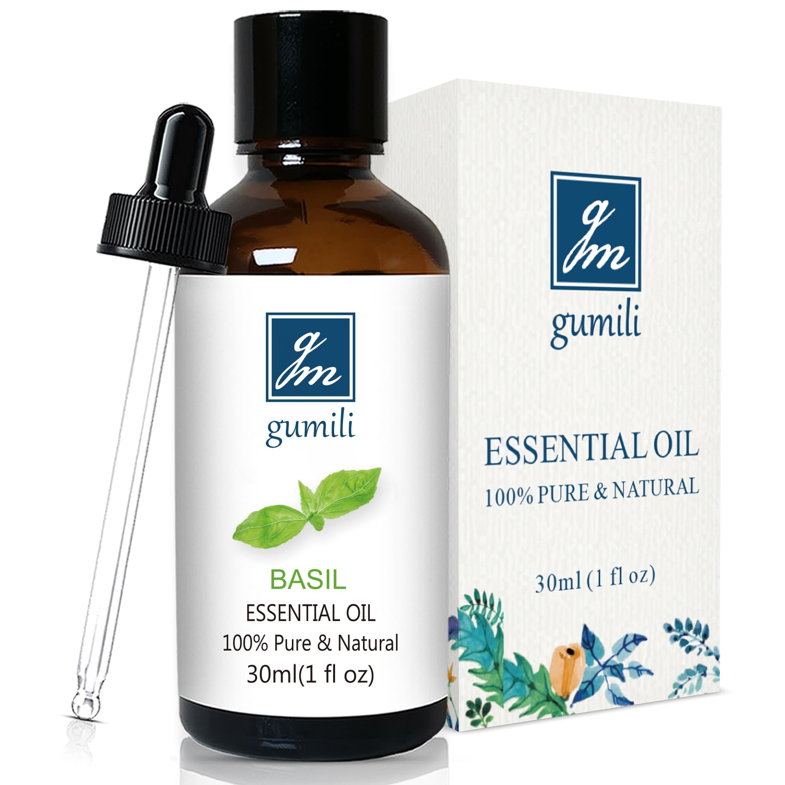GM Gumili Basil Essential Oil, 1 Oz