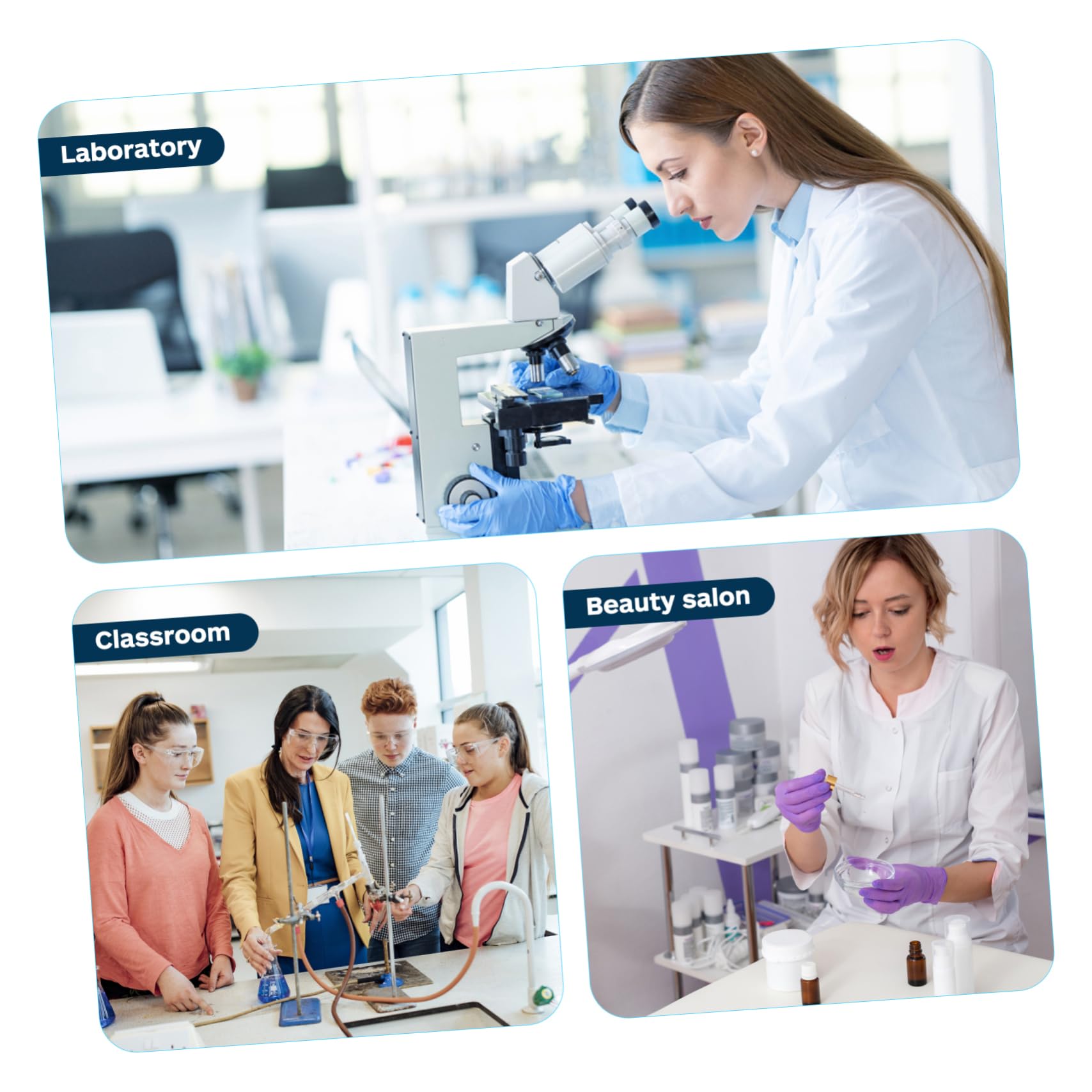 HEALEEP Sturdy Glass Flask for Distillation Laboratory Scale Flask for Heating