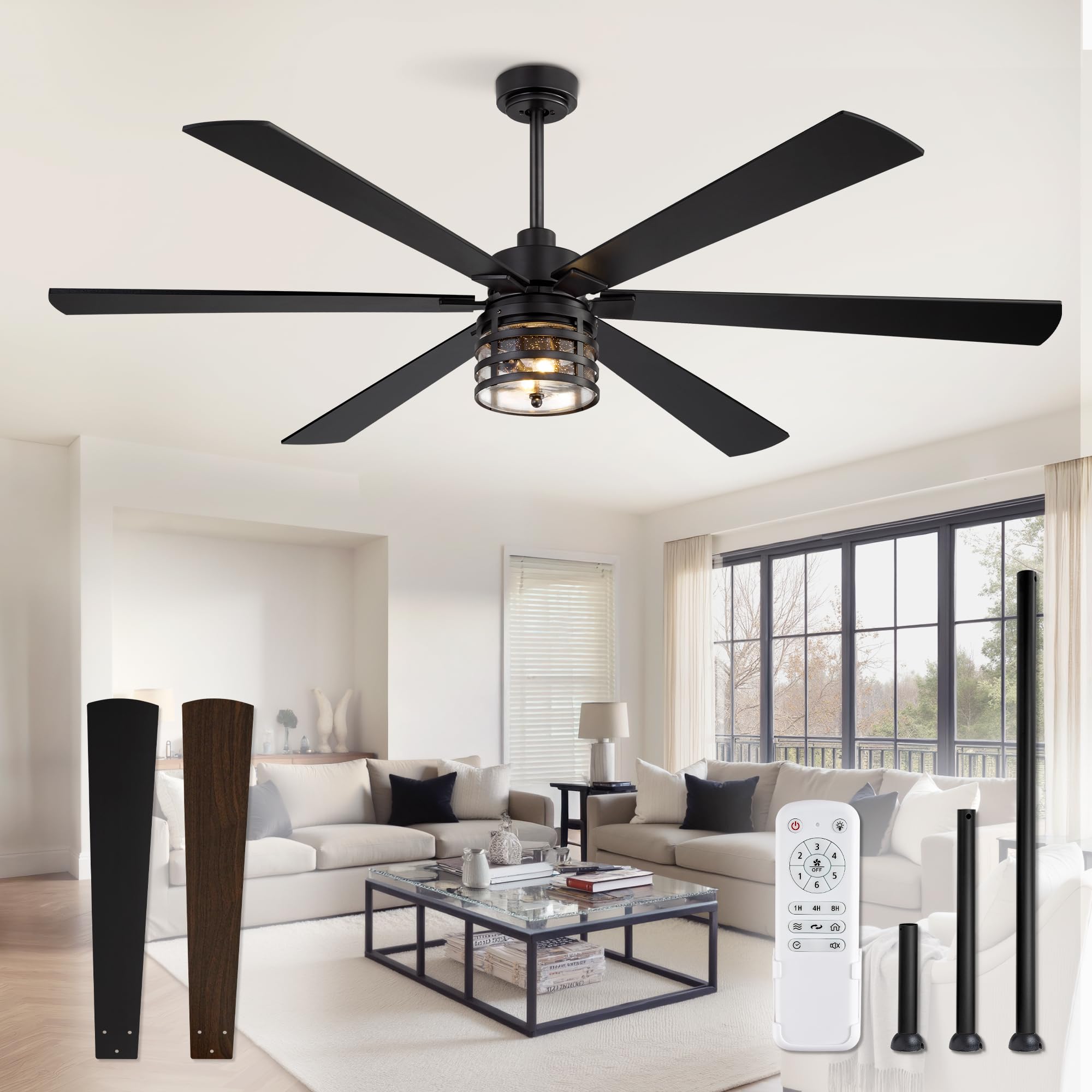 Fanbulous 72 inch farmhouse ceiling fan