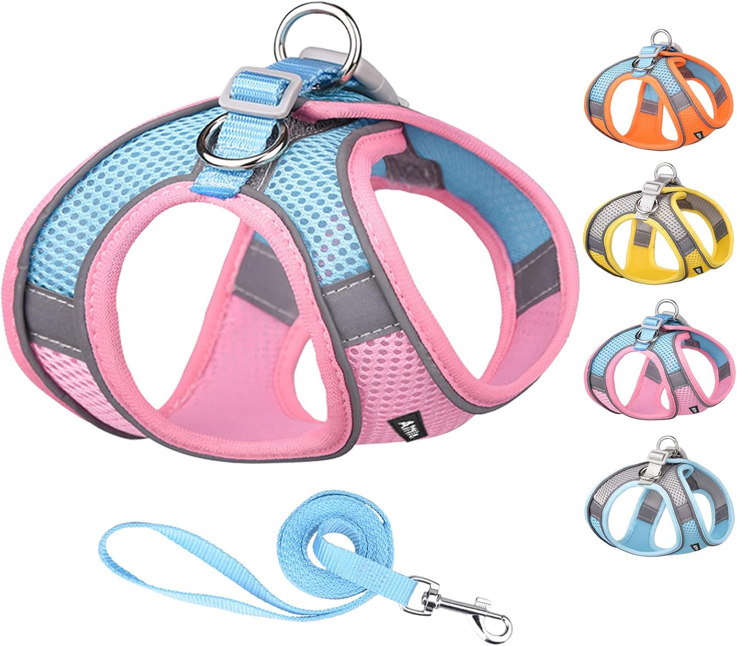 Buy AIITLE Step in Dog Harness and Leash Set Summer Dog Vest Harness
