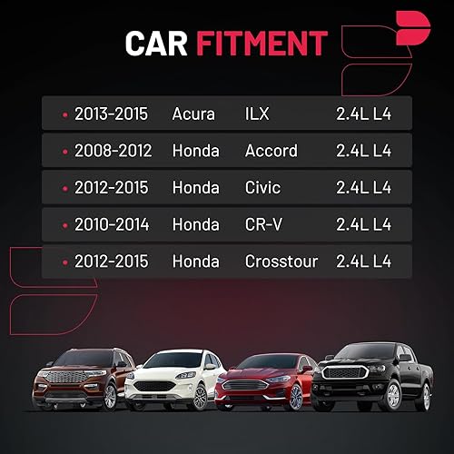 Vista 160 de BDFHYK Paquete de bobinas de encendido y bujías de iridio compatibles con Acura RSX Honda Accord Civic CR-V Element repuesto para UF583 UF311