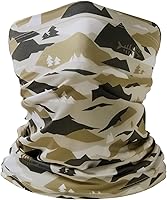 Vista 34 de BASSDASH Protección solar UPF 50+ UV Polaina para el cuello, máscara de pesca, caza, kayak, senderismo, ciclismo, esquí, deportes