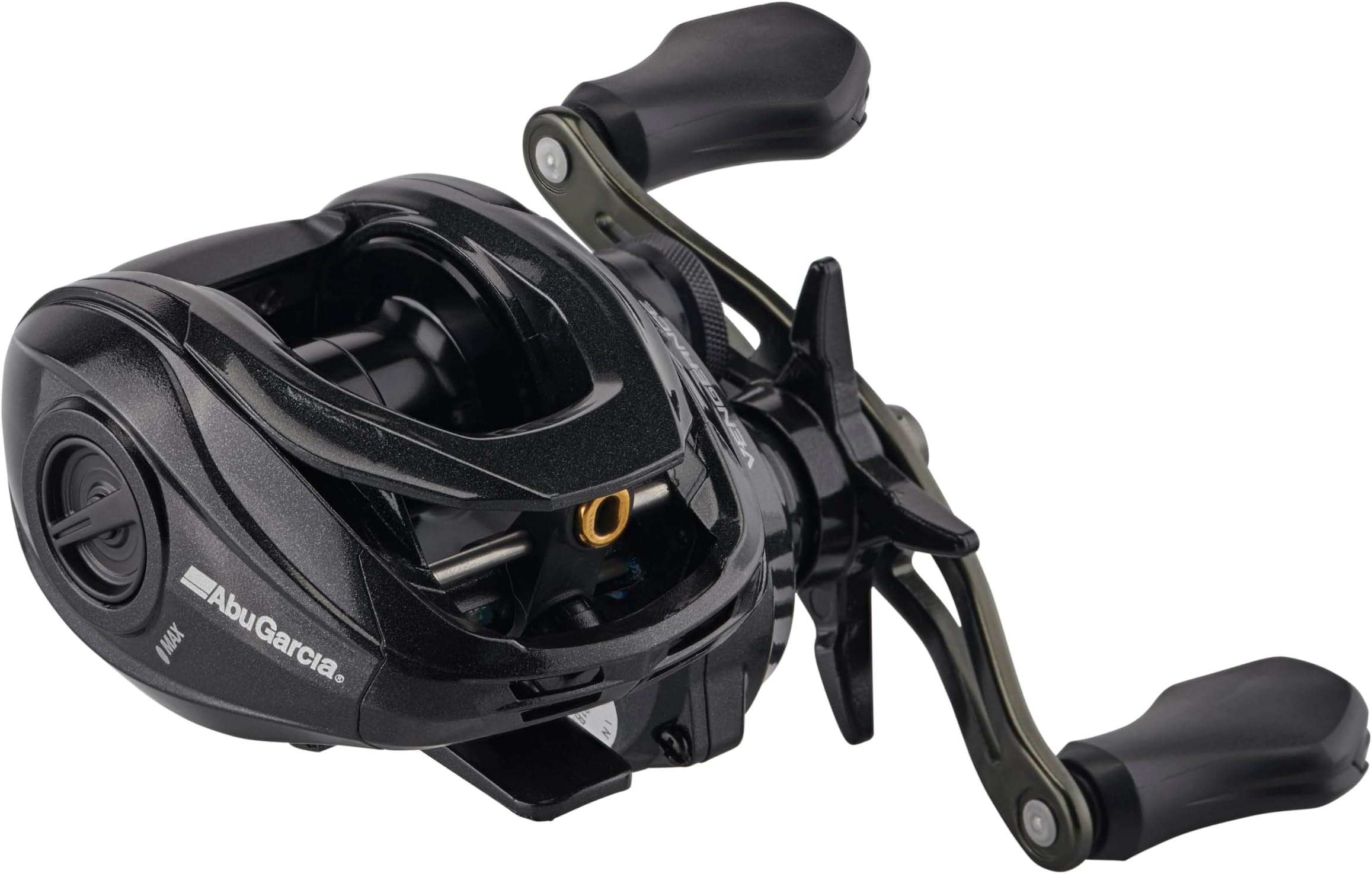 Vengeance Low Profile Baitcast Reel, Reliable Freshwater Fishing Reel, Lightweight Graphite Frame and Sideplates, MagTrax Braking System, Power Disk Drag System