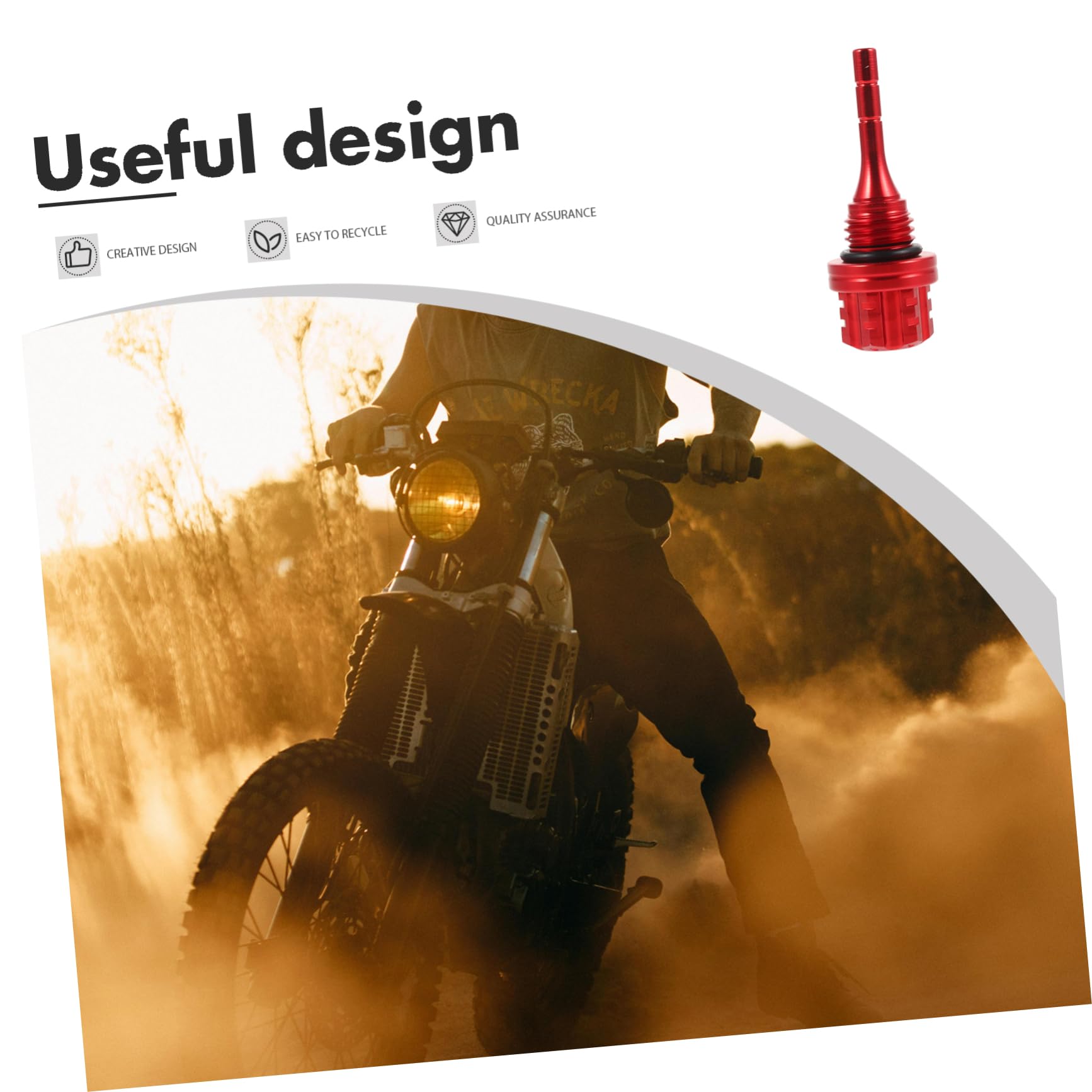 ULTECHNOVO 5piezas Medidor De Cnc Para Motocicleta Medición Precisa Instalación Sencilla y Diseño Práctico Compatible Con Motores De Fabricado Aleación De Aluminio