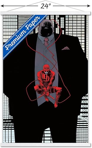 Miniatura 3 de Trends International Marvel Comics Daredevil - Kingpin Shadow Wall Poster, 22.37" x 34.00", Premium Print and White Hanger Bundle