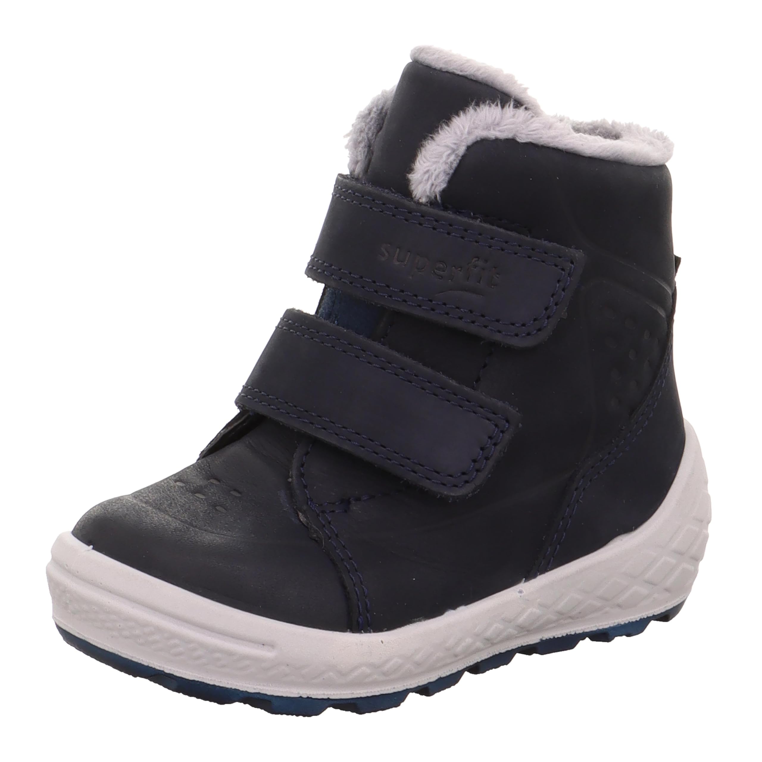 Superfit Boys GROOVY warm gefütterte Gore-Tex Stiefel, blau 8000
