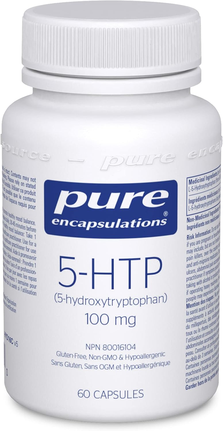 Pure Encapsulations 5HTP Features PlantDerived 5HTP to Support