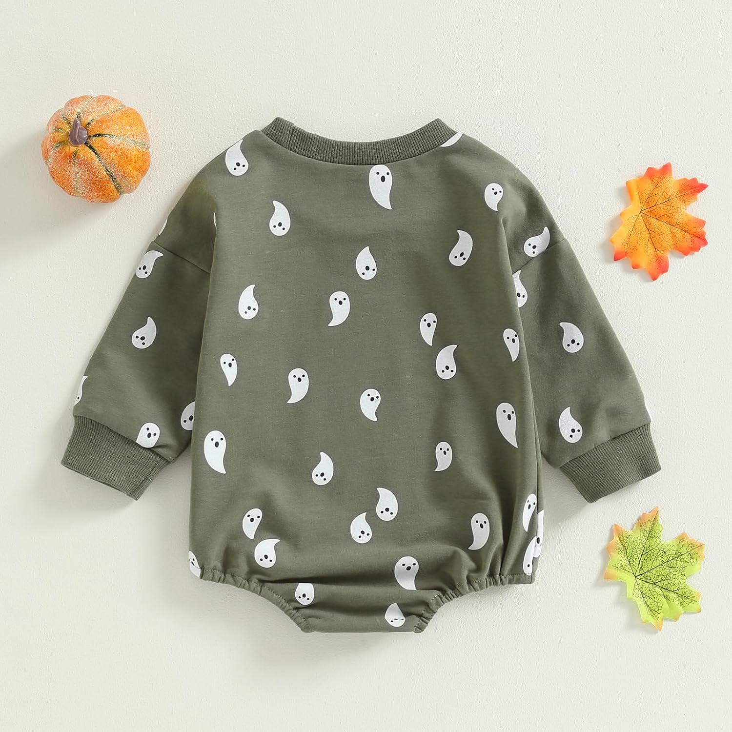 Thorn Tree Halloween Baby Boy Girls Sweatshirt Long Sleeve Romper Oversize Sweater Crewneck Fall Winter Clothes