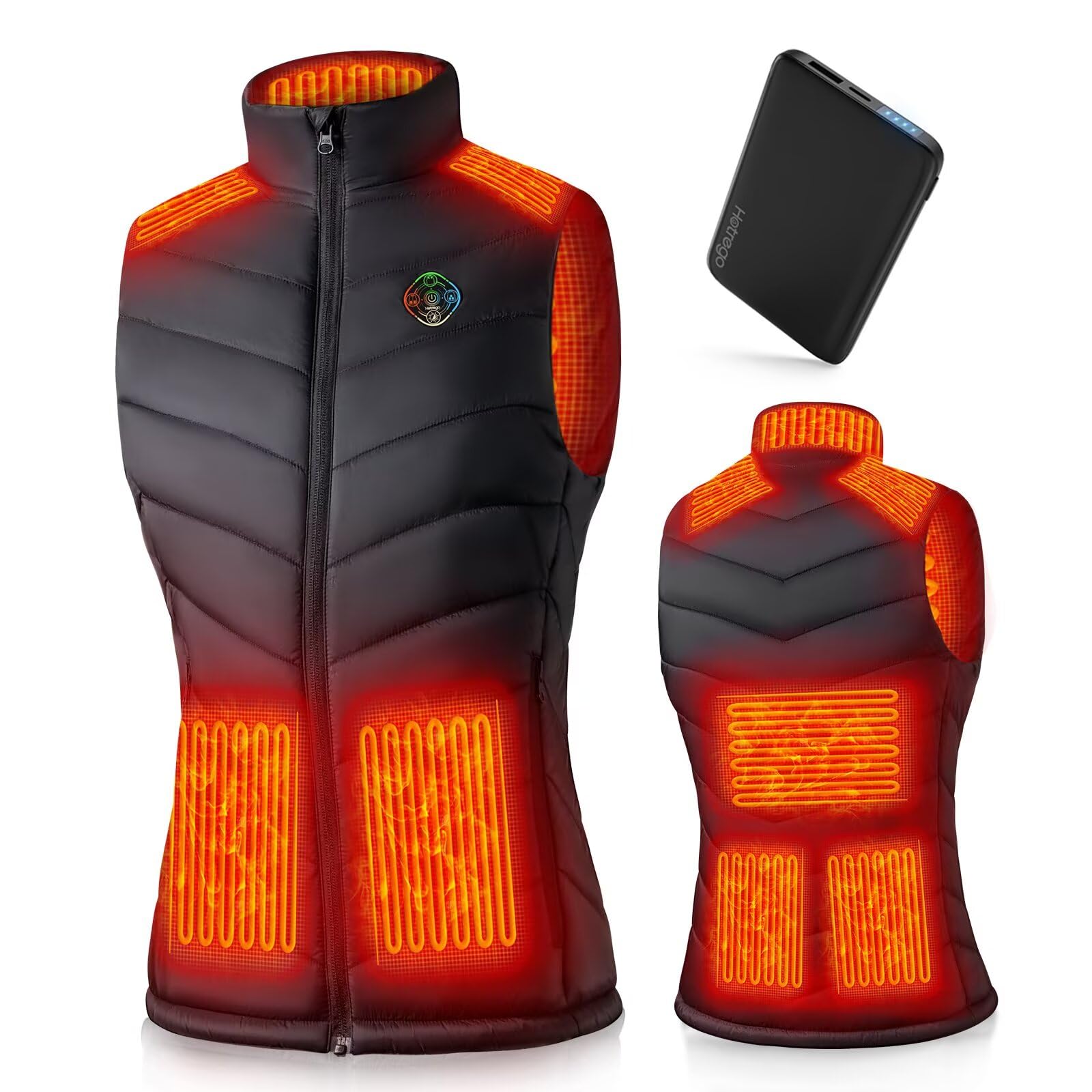Heated Vest Women with Battery Pack XL