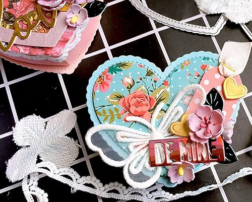 Miniatura 3 de Heart Sweet Love Box - Plantillas de troqueles de corte de metal para hacer tarjetas, álbum, álbumes de recortes, manualidades, troquelado, corte de