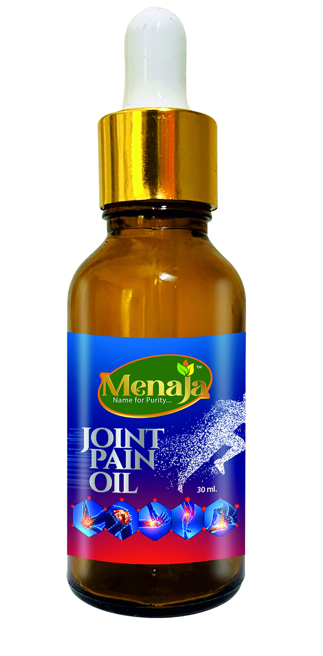 Menaja varicol care oil Ortho Vedic Oil | Ayurvedic Oil for Joint Pain, Knee Pain, Shoulder Pain, Muscle pain Osteoarthritis for Instant &Sesame Oil Base for Unblocking Veins & Improves Blood Circulation | No Side Effects | Herbal. Visible improvement in 10 days, 30 ml