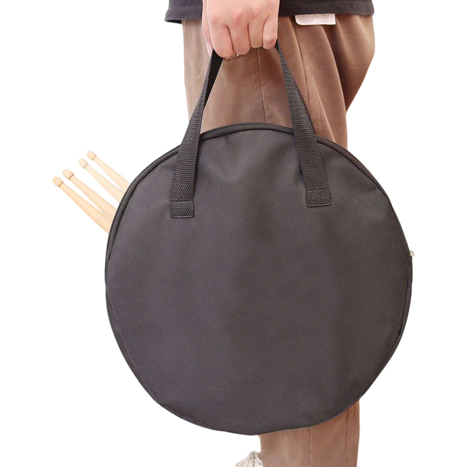 Tappetini Silenziatori Per Batteria per Esercitazione di Batteria 30 Cm | Set con Borsa e Tappetino per Bacchette per Studio Casa Scuola Per Casa Studio Viaggio Lezioni di Batteria e Pratica