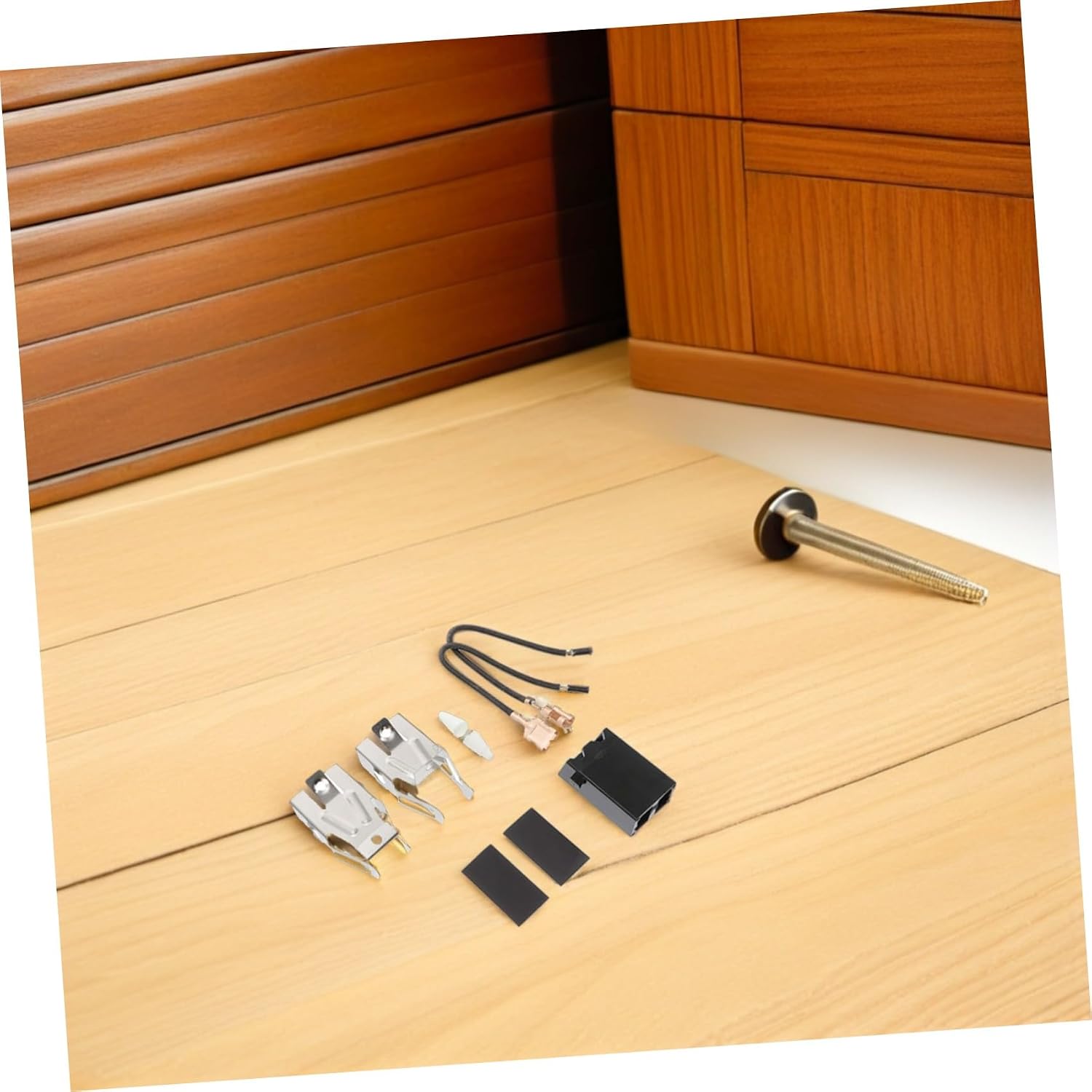 Range Burner Receptacle Block 2 Sets ABS Direct Replacement for Oven