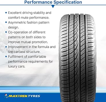 1 X New MAXTREK FORTIS T5 295/30ZR22 103Y Tires