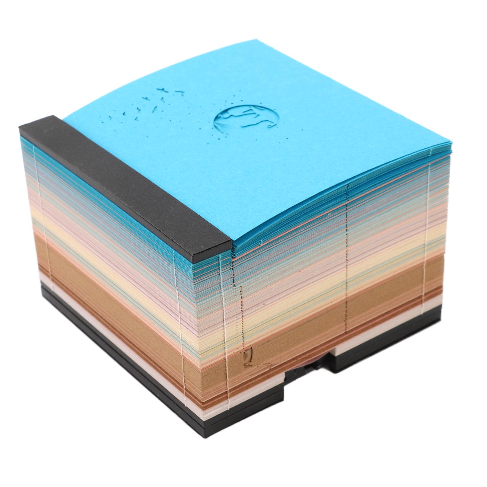 Bloc-notes 3D, Décoration de Maison D'arbre pour Bureau, Maison, Salle de Lecture, Papier Artisanal Acrylique, Pile Bouton CR2032, 1x pour Décoration Artistique