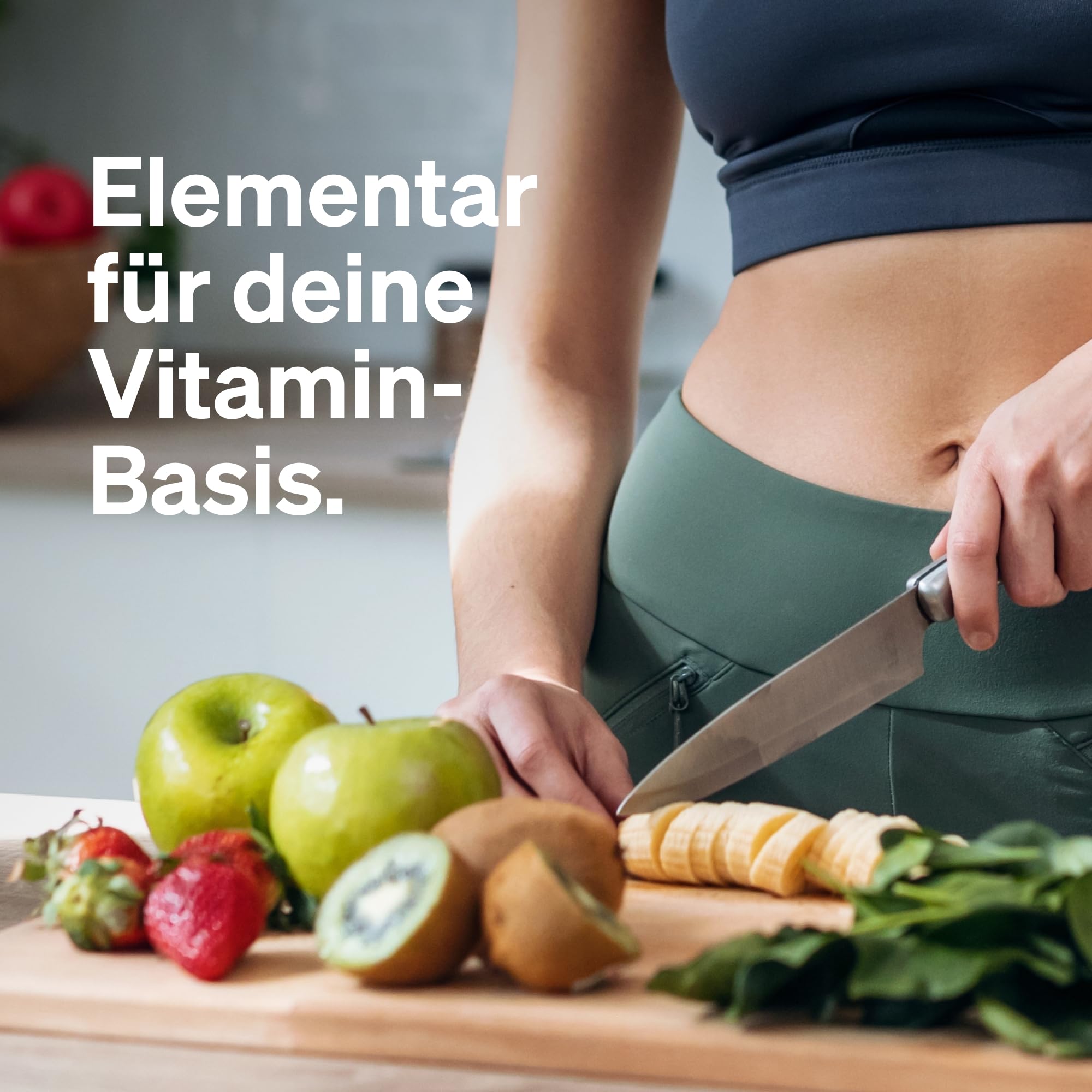 natural elements Multivitamin – 365 vegane Tabletten – Jahresvorrat – wertvolle Vitamine A-Z, mit Vitamin K1 und K2 – ohne unnötige Zusätze – in Deutschland produziert & laborgeprüft