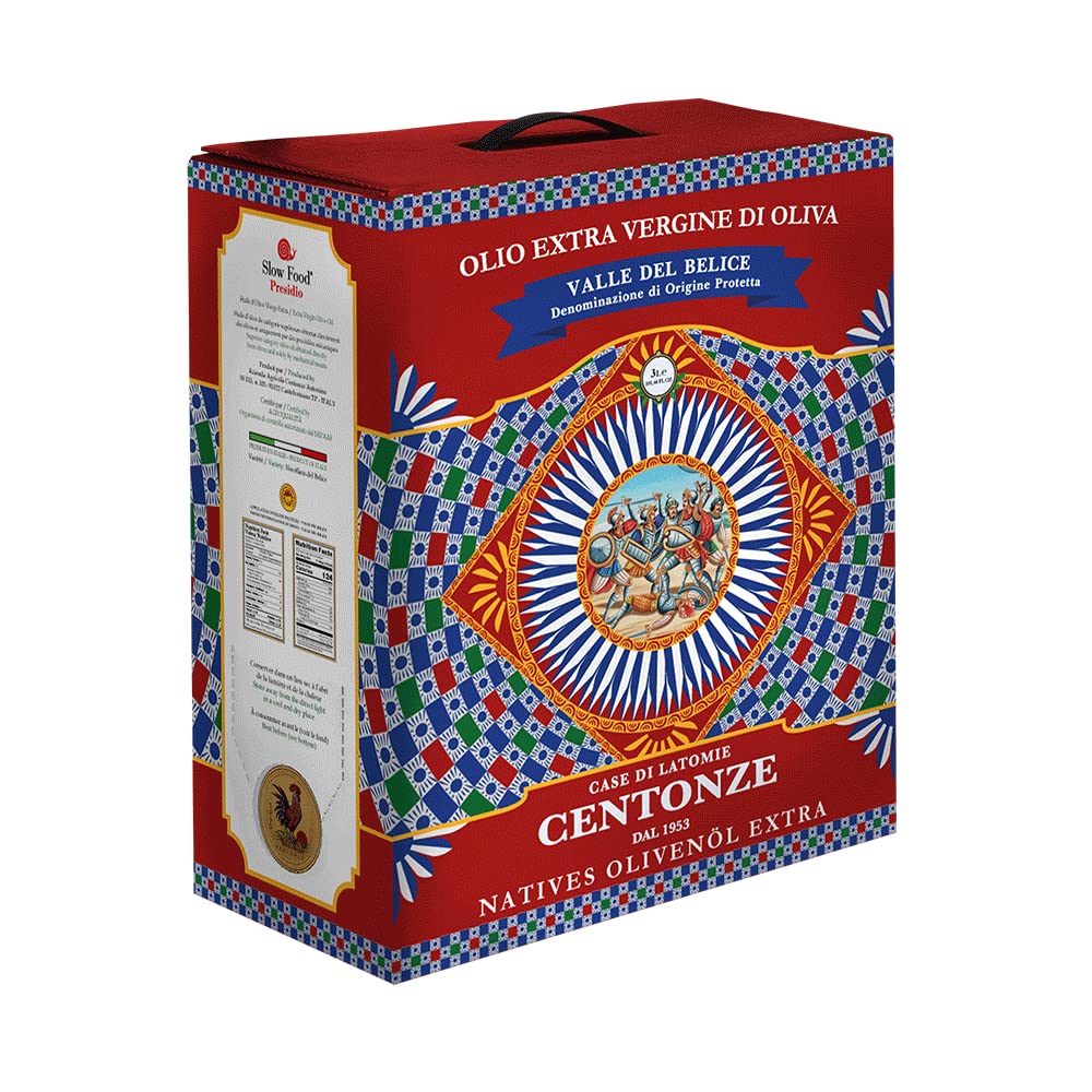 Aceite de Oliva Virgen Extra DOP Valle del Belice Bag in Box Iconico 3 lt